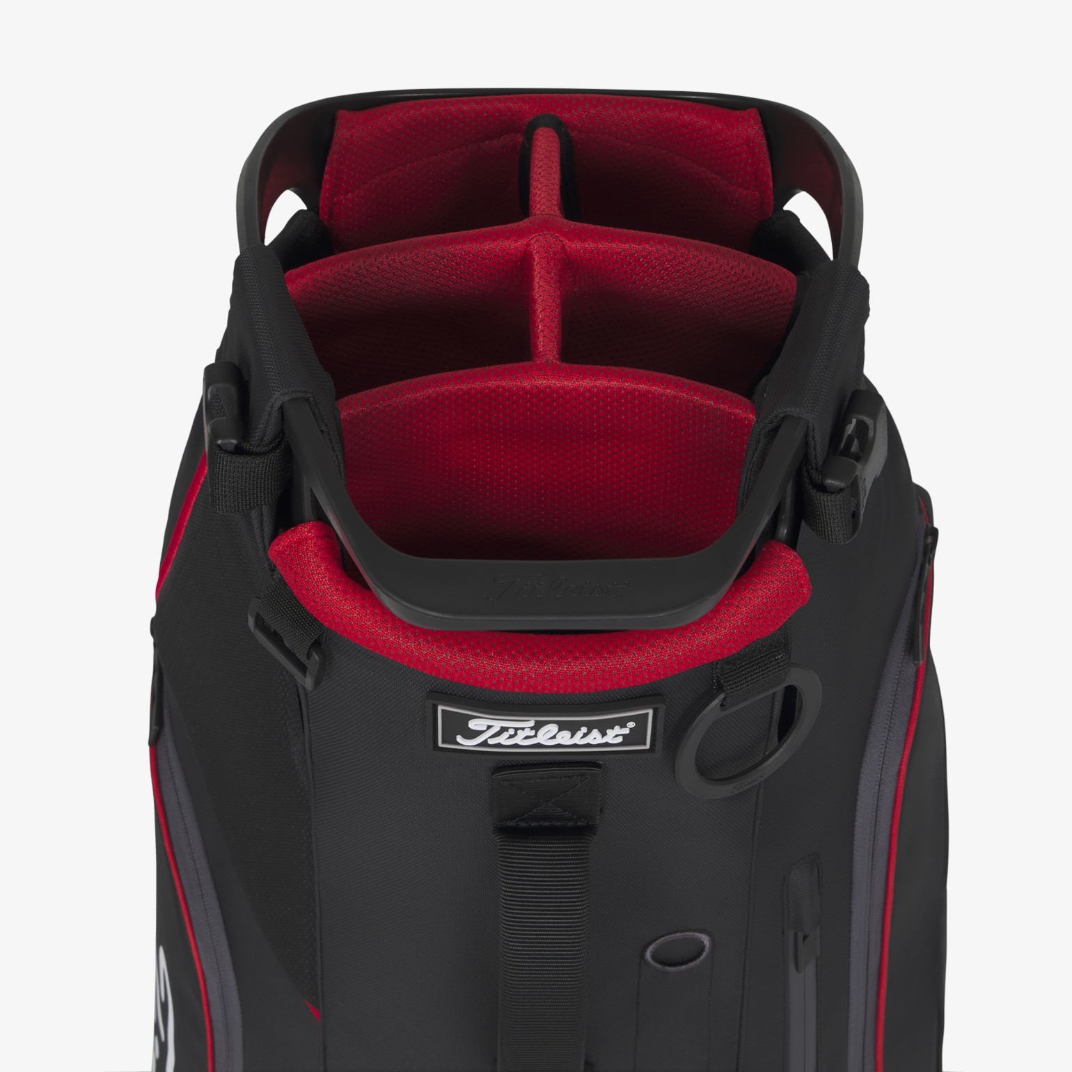 Titleist バックパック 黒/赤 Titleist Hybrid 5 Golf Bag | Titleist Golf Gear